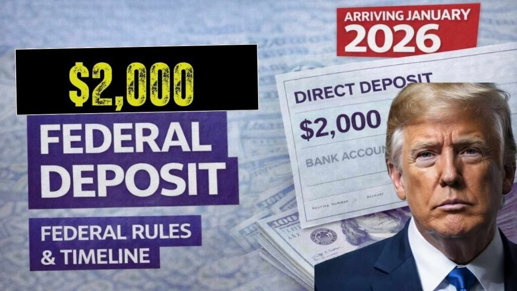 $2,000 Federal Deposit January 2026